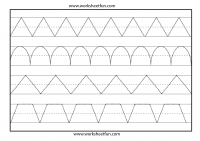 Line Tracing - 1 Worksheet