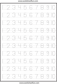 number tracing
