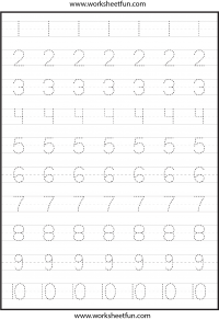 number tracing