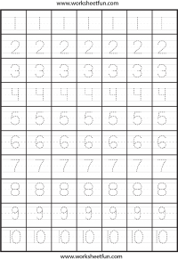 number tracing