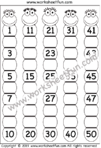 missing numbers 1-50