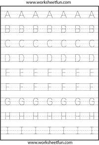 letter tracing