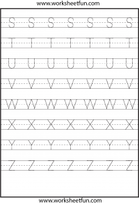 letter tracing