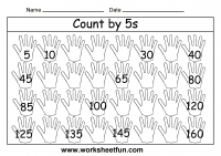 count by 5s
