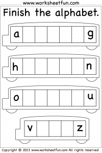 missing letters