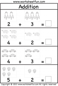 kindergarten addition