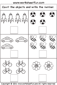 kindergarten worksheet
