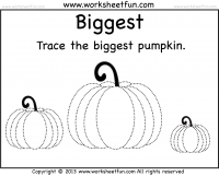 pumpkin worksheet