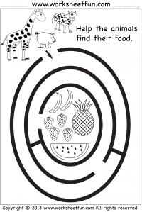 preschool maze