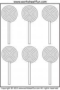 candy worksheets