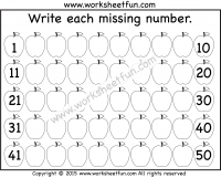 missing numbers
