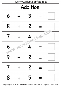 addition worksheet