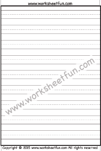 writing worksheet