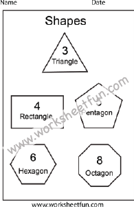 shapes worksheets