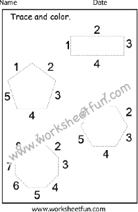 shapes worksheets