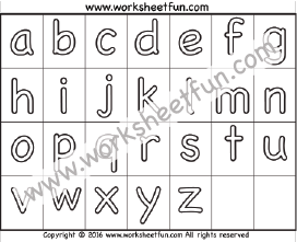alphabet coloring