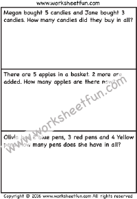 addition word problems