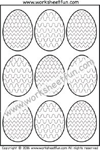 easter eggs coloring