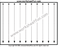 vertical line tracing