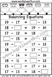 balancing equations