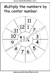 11 Times Table Worksheet