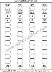 Skip Counting Worksheet
