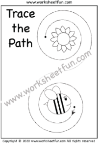 Spiral Tracing Worksheet
