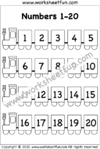 Numbers 1-20