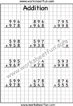Addition Worksheets