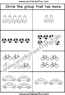 Size Comparison Worksheets