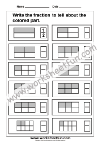 Fraction Worksheets