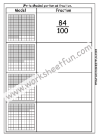 Fraction Worksheets