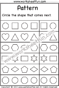 Pattern Worksheet