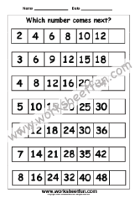 Pattern Worksheet
