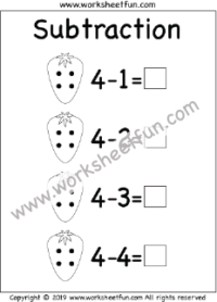 Subtraction Within 5