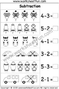 Subtraction Within 5