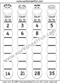 Skip Counting Worksheet